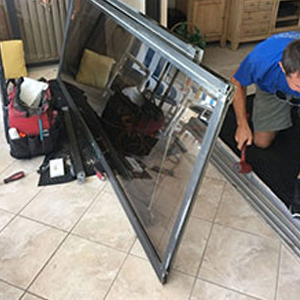 sliding glass door frame repair Punta Gorda